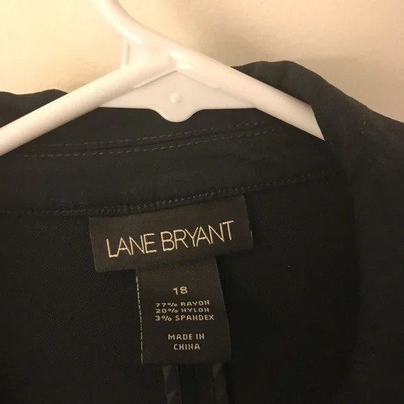 Lane Bryant Black Cropped Blazer - Picture 2 of 5